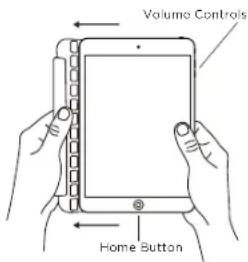 Zagg BZKFHCWHLIT105 - INSERTING/REMOVING YOUR iPAD® - 3
