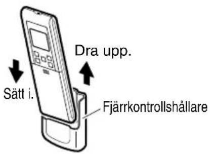 DAIKIN FTXL25G2V1B - ■ Montering av fjärrkontrollshållaren på en vägg - 1