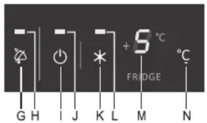 GORENJE NRK4181CW - Pulserande ljudsignal - larm om strömavbrott - 1