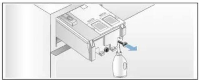 BOSCH HomeProfessional WAY32899SN - Töm doseringsbehållaren: - 3