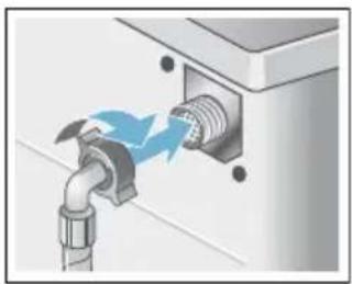 BOSCH HomeProfessional WAY32899SN - Anslutning - 2