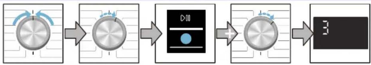 BOSCH WVG30444SN - Inställning av signalvolym - 1
