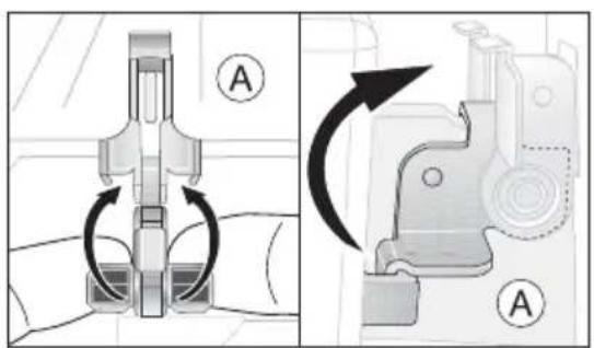 Husqvarna-Electrolux QCE7408X - Byte av ugnslampan på sidan/ rengöring av skyddsglaset - 4