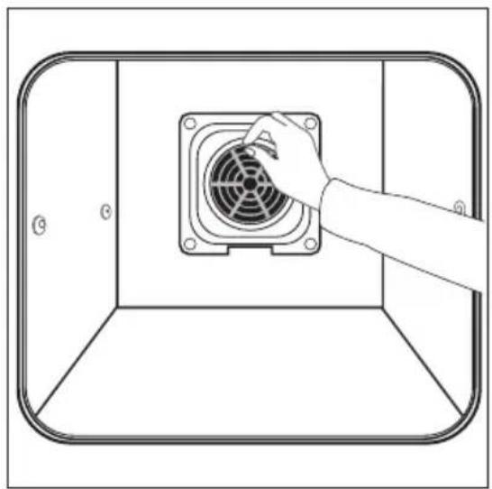 Husqvarna-Electrolux QCE7408X - Insättning av fettfilter - 1