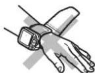 OMRON R6 Intellisense - Sätta på handledsmanschetten - 3