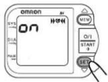 OMRON R6 Intellisense - Slå på/av positionssensorn - 1