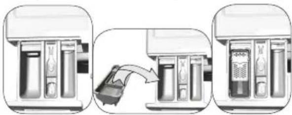 Cylinda FT 5294 - If the product contains a liquid detergent cup: - 1
