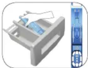 Cylinda FT 5294 - Cleaning the detergent drawer - 1