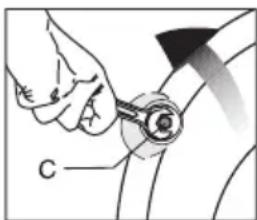 Cylinda FT 5294 - Removing the transportation locks - 1