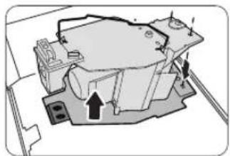 CANON LV-WX300ST - Replacing the lamp Spare lamp: LV-LP38 (LV-X300ST)/LV-LP40 (LV-WX300ST) - 8