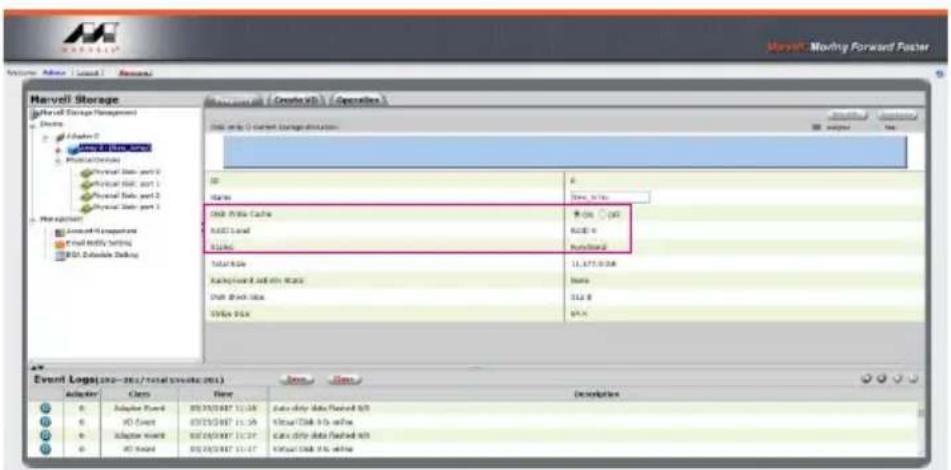 Marvell Storage (Marvell Storage Management) Dias A Driver 0 MOSCELLS1 (MOSCELLS) Physical Storage Personal Data port 0 Personal Data port 1 Personal Data port 2 Personal Data port 3 Pare adjusters Access to C++ storage Focal Modify Setting MSL Substrate Debug Event Log(s): 202-203/total records (2013) Adaptor Class Base Description 0 Adaptor Event 05/05/2017 10:39 Case Only Data Forward S/O 0 IO Event 05/05/2017 10:39 Case Only Data Forward S/O 0 Adaptor Event 05/05/2017 10:39 Case Only Data Forward S/O 0 IO Event 05/05/2017 10:39 Case Only Data Forward S/O