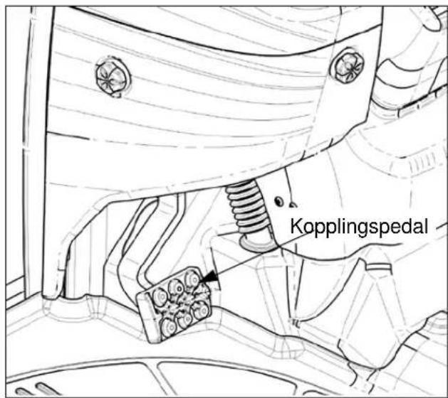 LS XR60 - Kopplingspedal (mekanisk) - 1