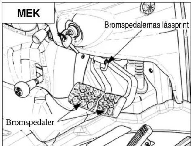 LS XR45HST - Bromspedaler - 1