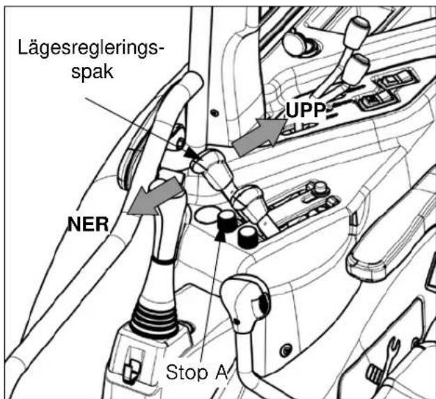 LS XR45HST - ② Dragkraftsreglering - 1