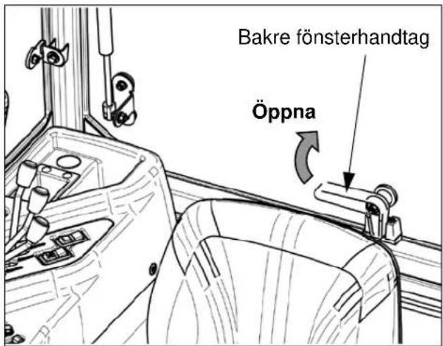 LS XR45HST - ② Bakruta (för nödsituationer) - 1