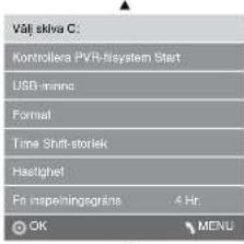 JVC LT-55E55W - Anpassa TV-inställningar - 1