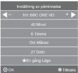 JVC LT-55E55W - Välj ett program - 1