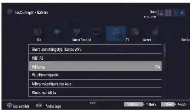 GRUNDIG Vision 7 55 VLE 7630 BP - Trådlös WPS-nätverksanslutning med PIN-kod - 1