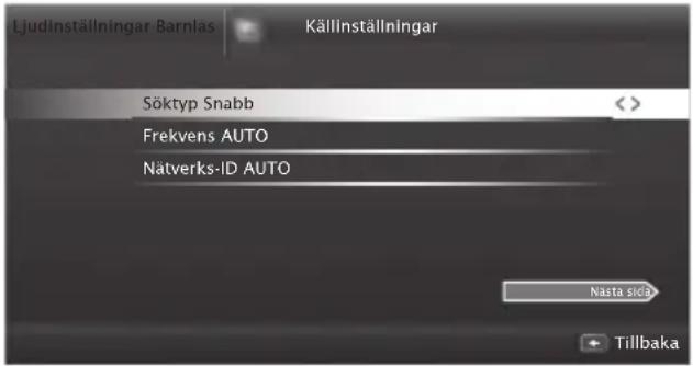 GRUNDIG 40 VLE 6425 BR - Söka efter tv-kanaler från ka- belleverantören automatiskt - 1