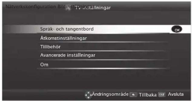 GRUNDIG 40 VLE 6425 BR - TV-inställningar - 1
