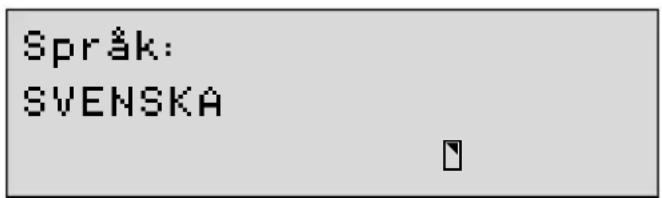 Språk: SVENSKA