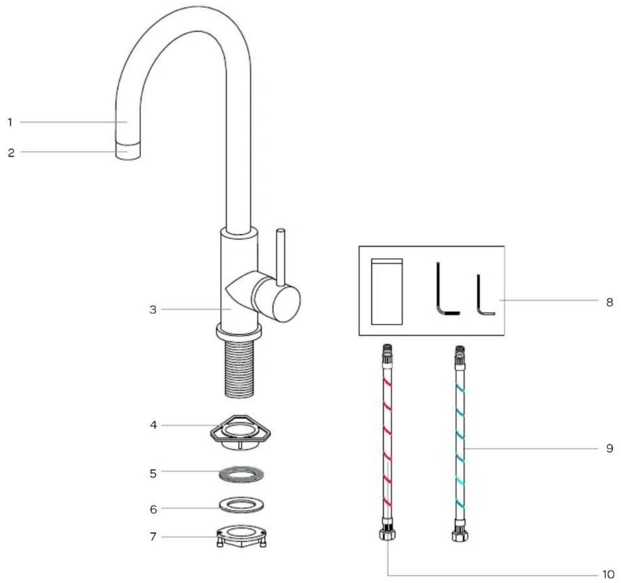 INVENTUM IMK601RVS - voor het eerste gebruik - 1