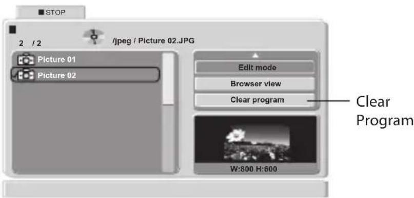 STOP 2 / 2 /jpeg / Picture 02.JPG Picture 01 Picture 02 Edit mode Browser view Clear program W:800 H:600 Clear Program