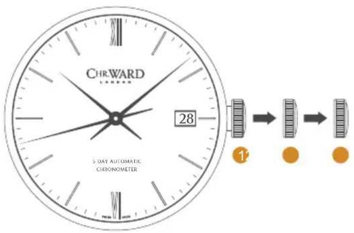 CHRWARD 5 DAY AUTOMATIC CHRONOMETER