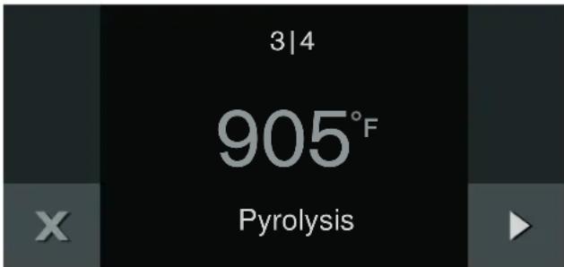 GAGGENAU BOP250612 - Starting the pyrolytic self-cleaning function - 1