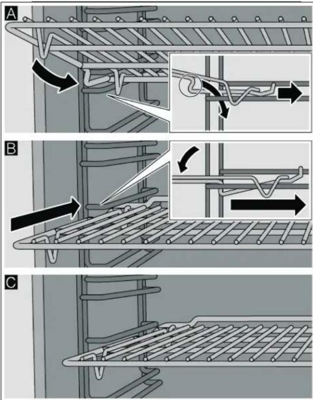 GAGGENAU BOP250612 - Inserting the rack - 1
