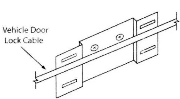 Vehicle Door Lock Cable