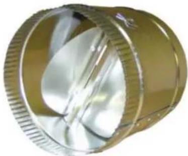 Zephyr AK7748AS - ROUND DAMPER TO PREVENT RETURN-AIR FROM ENTERING KITCHEN - 1