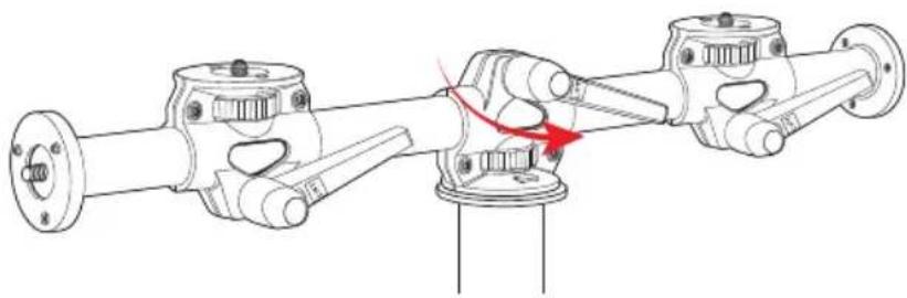 Oben TAB-2M - Adjusting the Tripod Mount and Top Mounts - 1
