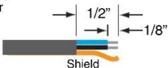 1/2" 1/8" Shield