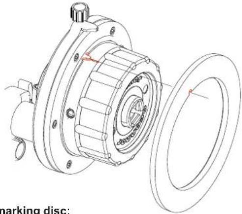 OConnor Cine Follow Focus One - marking discs &amp; witness mark - 1