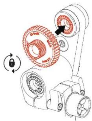 OConnor Cine Follow Focus One - mounting the swing arm &amp; drive gear - 2