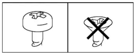 Two-panel image showing a mushroom and a funnel with a crossed-out 'X' symbol, likely illustrating a simple math or logic puzzle.