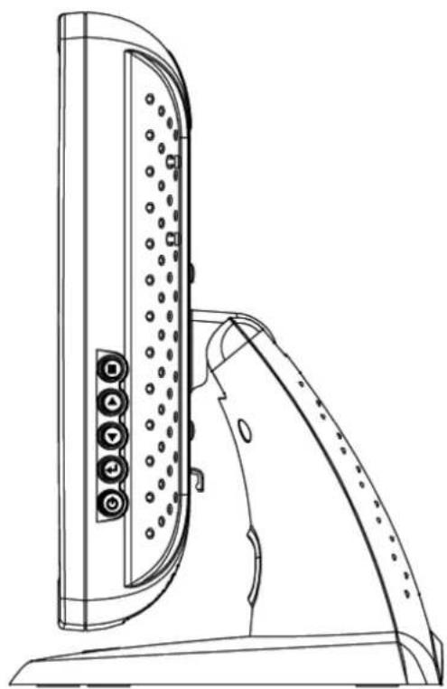 Planar PT1985P - Side Panel Controls - 1