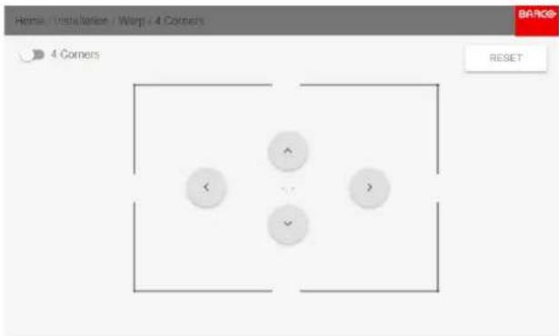 Home / Installation / Warp / 4 Corners 4 Corners RESET