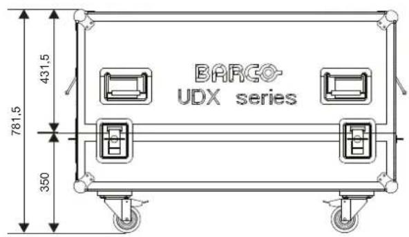 BARCO UDX series 781,5 431,5 350
