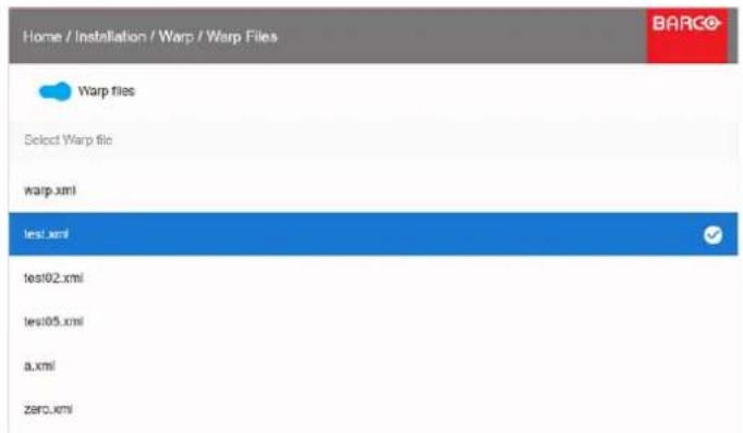 Home / Installation / Warp / Warp Files Warp files Select Warp file warp.xml test.xml test02.xml test05.xml a.xml zero.xml