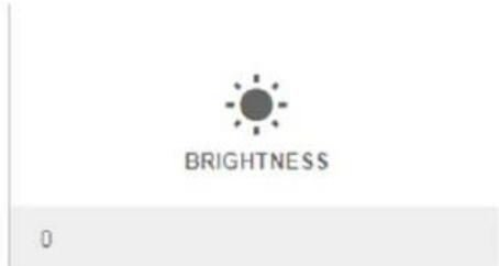 BRIGHTNESS 0
