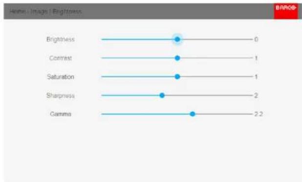 Barco UDX-U32 - How to set up Brightness Level - 3