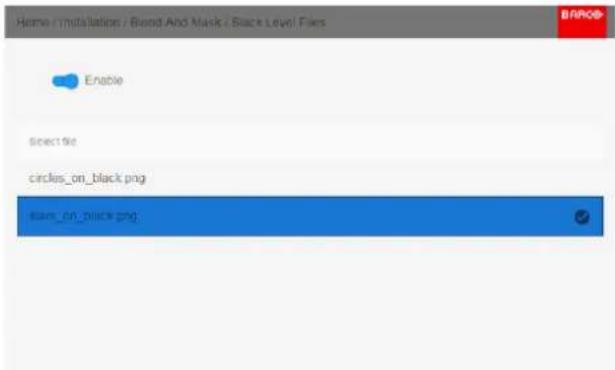 Home / Installations / Blend And Mask / Black Level Files Enable Select 1 sec circles_on_black.png Start_on_black.png