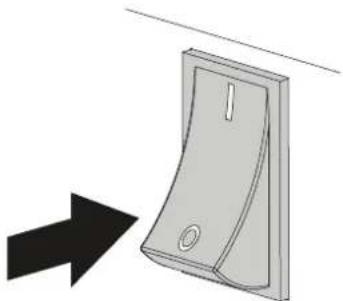 Barco UDX-U32 - How to power off - 1