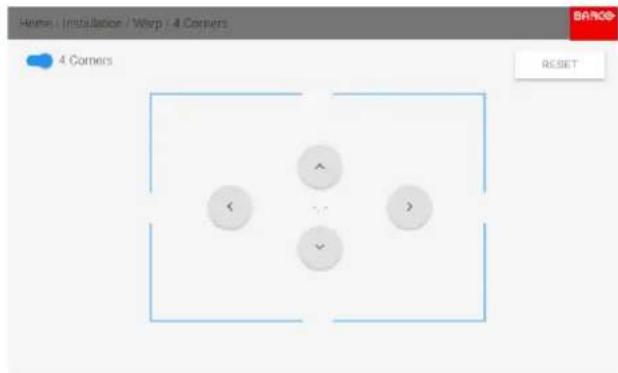 Hems / Installation / Warp / 4 Corners 4 Corners RESET