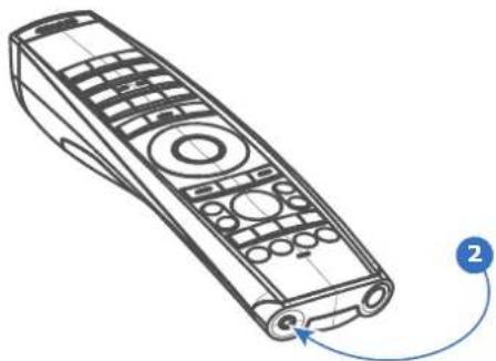 Barco UDX-U32 - How to use the mini-jack connector - 1