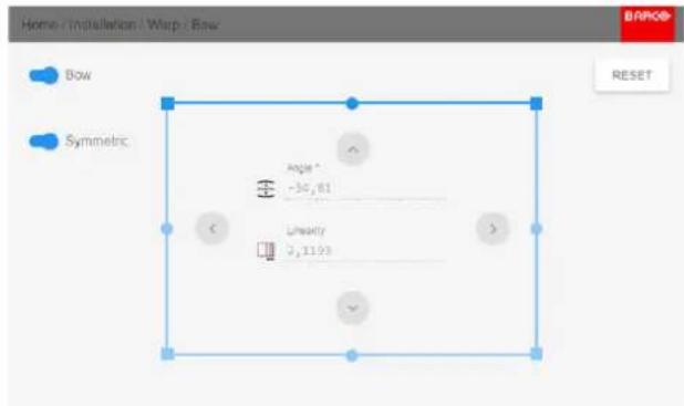 Home / Installation / Wrap / Row Bow Symmetric Angle ° -30, 61 Linearity 2, 11.93 RESET
