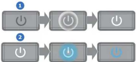 Barco UDX-U32 - How to power on - 2