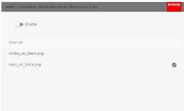 Name: (Instalation) / Blend And Mask / Black Label Files Enable Select the ceckles_on_black.png stars_on_black.png